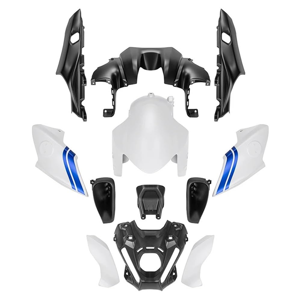 Motorrad Verkleidungs Winglets Motorrad Verkleidungen Injektion Panel Karosserie Rahmen Protector Kits Für YA&MAHA MT-09 MT09 2021 2022 2023 2024 von KDHUCS