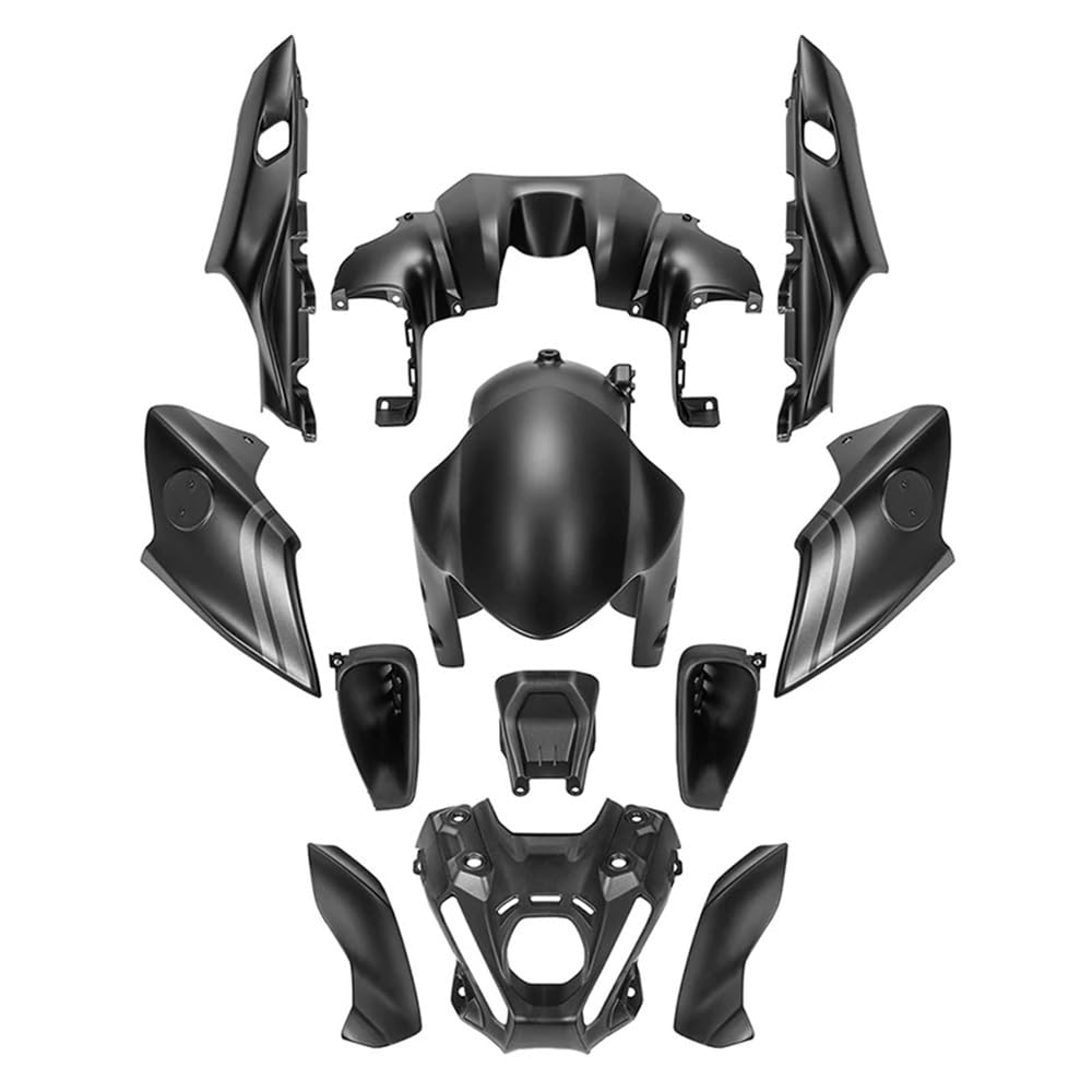 Motorrad Verkleidungs Winglets Motorrad Verkleidungen Injektion Panel Karosserie Rahmen Protector Kits Für YA&MAHA MT-09 MT09 2021 2022 2023 2024 von KDHUCS