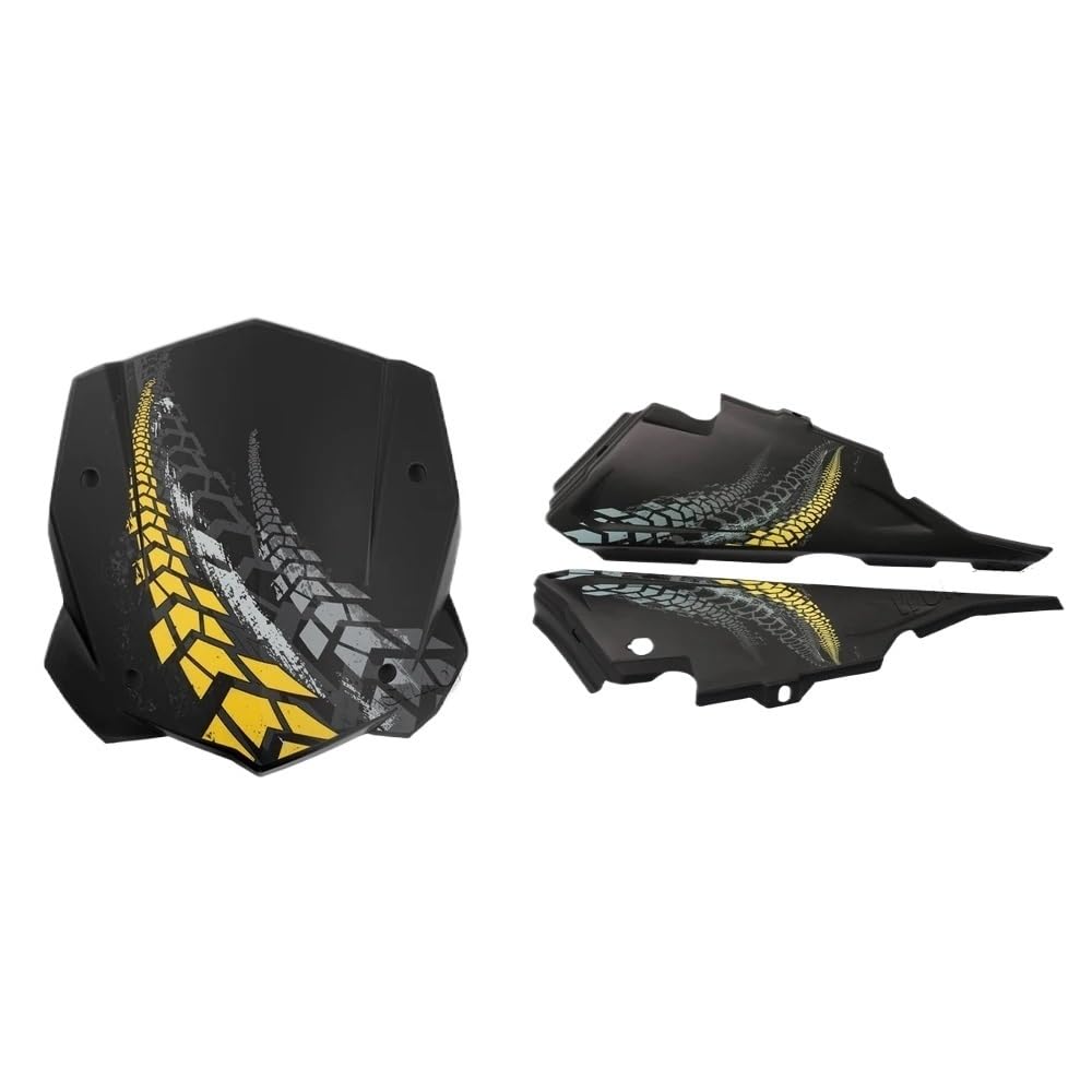 Motorrad Verkleidungs Winglets Motorrad Windabweiser Windschutzscheibe Windschutzscheibe Seitenverkleidung Abdeckung Verkleidungen für R1250GS R1200GS LC R 1200 1250 GS von KDHUCS