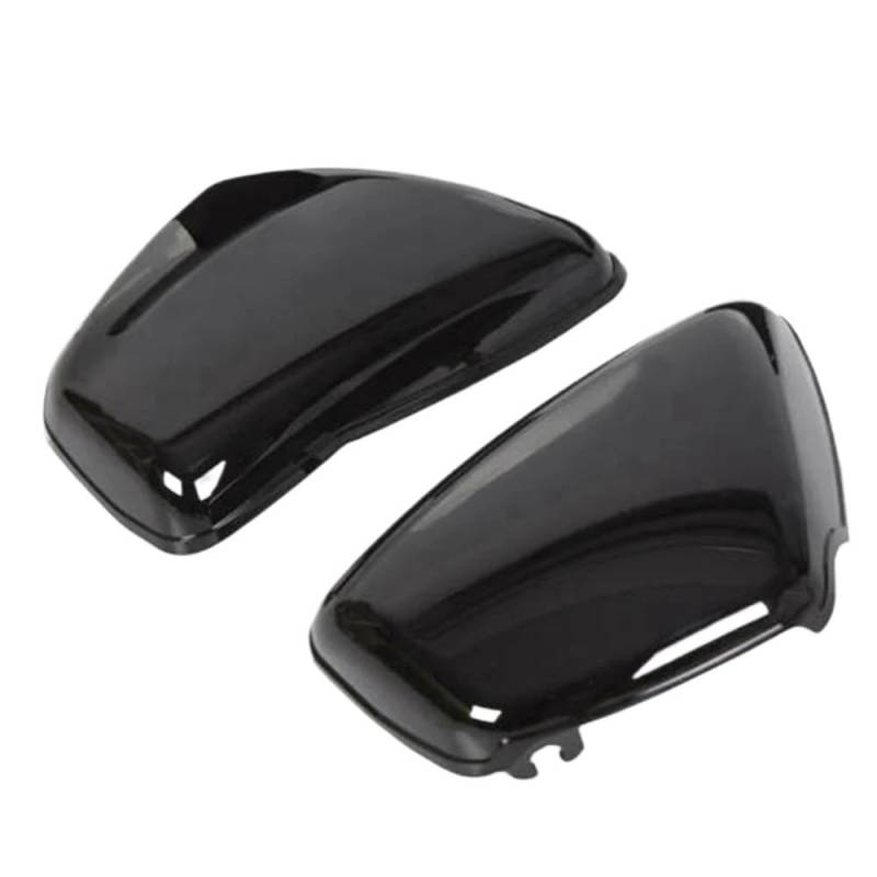 Motorrad Verkleidungs Winglets Motorrad Zubehör Schwarz Links Rechts Seite Batterie Verkleidung Abdeckung Für YA&MAHA XV700 750 1000 1100 Für Virago 1984-Up von KDHUCS