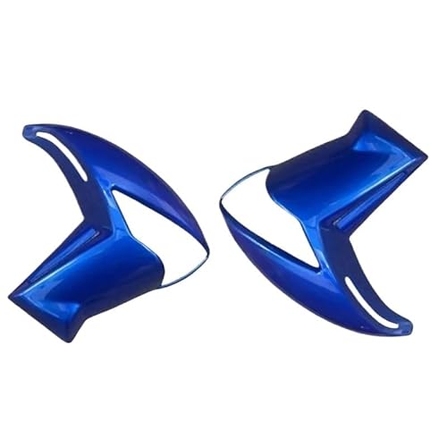 Motorrad Verkleidungs Winglets Motorrad Zubehör Side Mid Cowling Front Panel Kühler Verkleidung Abdeckungen Für Ka&wasaki ER 6N ER6N ER-6N 2009-2011 von KDHUCS