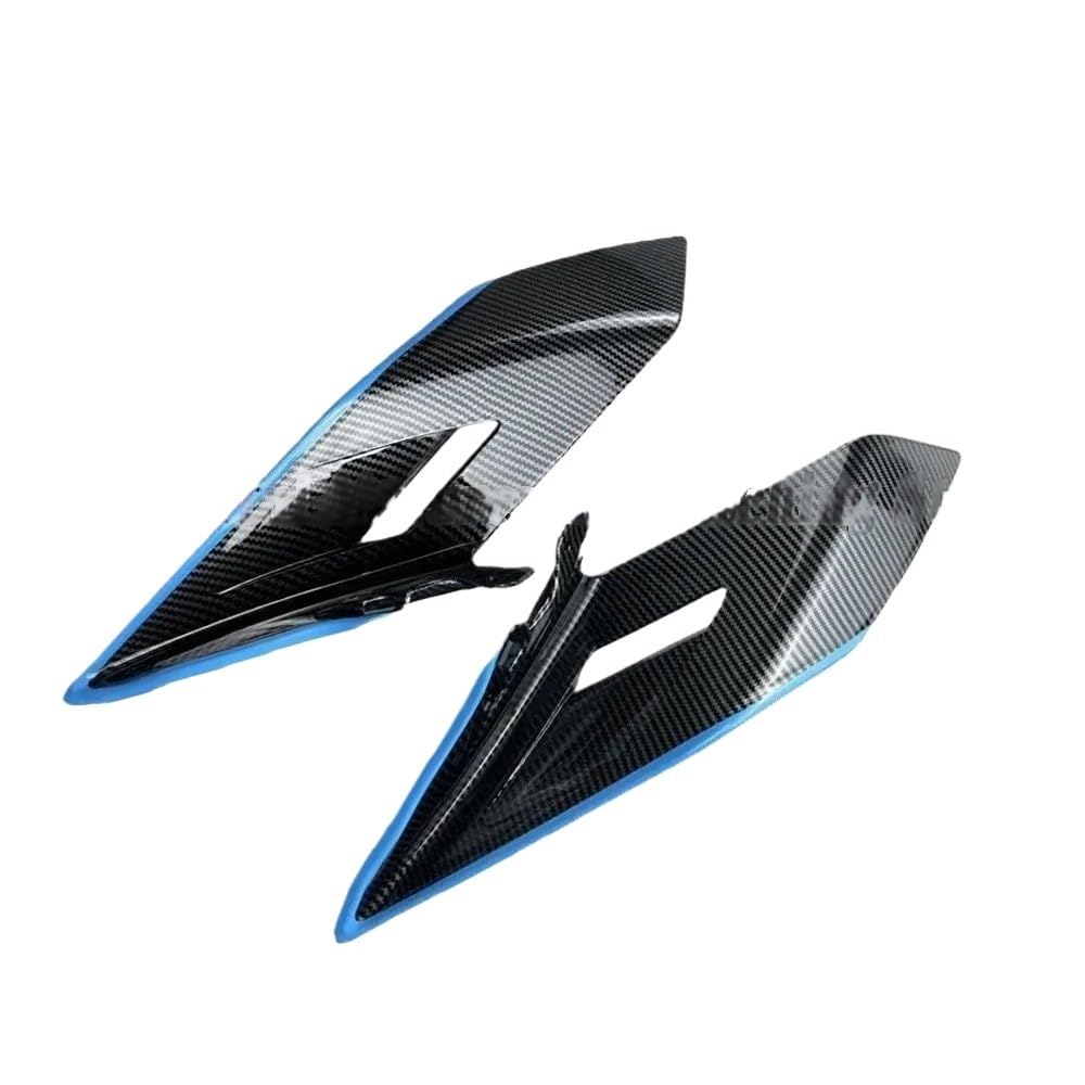 Motorrad Verkleidungs Winglets Motorradteile Vorderseite Abtrieb Nackte Spoiler Feste Winglet-Verkleidungsflügel für CF&Moto 450SR 450 SR 2022–2023 von KDHUCS