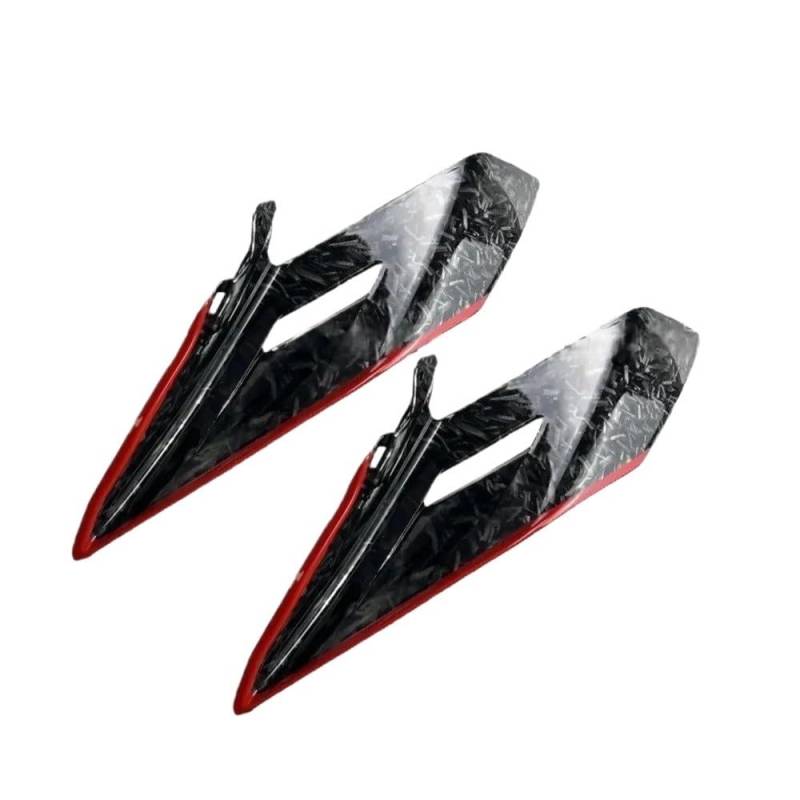 Motorrad Verkleidungs Winglets Motorradteile Vorderseite Abtrieb Nackte Spoiler Feste Winglet-Verkleidungsflügel für CF&Moto 450SR 450 SR 2022–2023 von KDHUCS