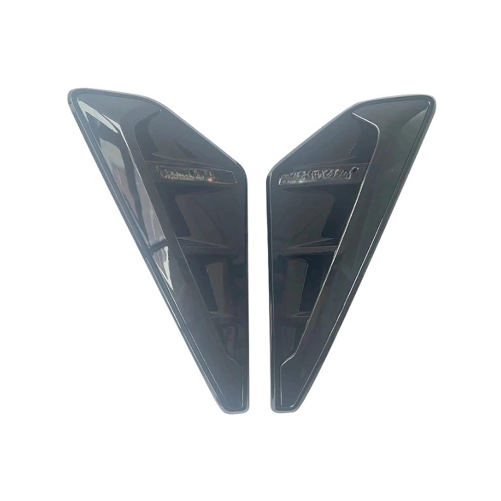ABS glänzend schwarz Auto vordere Kotflügel Seitenentlüftungsgrillverkleidung Ersatz kompatibel mit BMW X5 G05 X5M F95 2019up von KDMOWHON