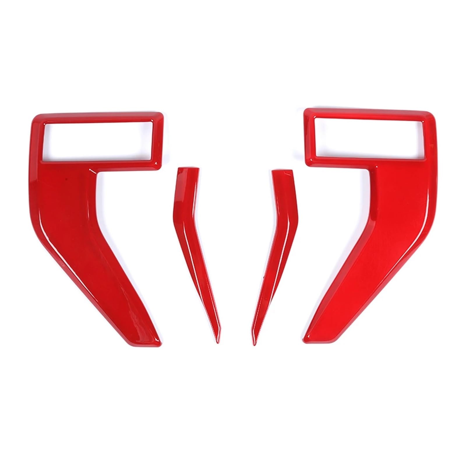 Auto-Seitenentlüftungskotflügel-Abzeichen-Emblem-Abdeckungsleisten dekorativ kompatibel for F150 F-150 2021 2022 Zubehör von KDMOWHON
