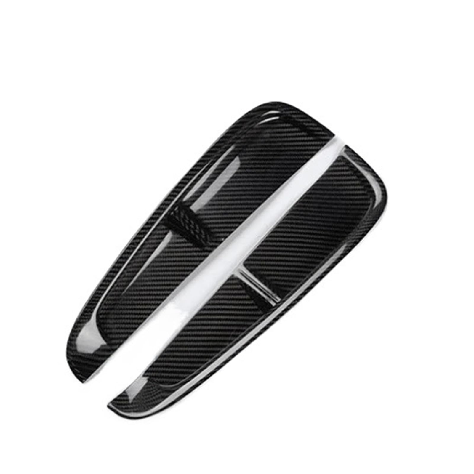Automodifizierte Kotflügel aus echtem Carbon, for die vordere Lüftungsöffnung, 2 Stück, kompatibel mit Porsche – Panamera(Carbon Fiber Style) von KDMOWHON