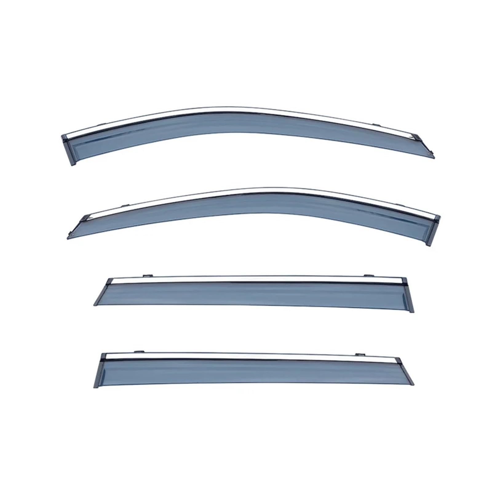 Fensterblende, kompatibel mit Nissan X-Trail Rogue T33 2022+, Lüftungsblende, Windabweiser, Visiere, Regenschutz, Sonnenschutz, Türblende(PC stainless-4pcs) von KDMOWHON