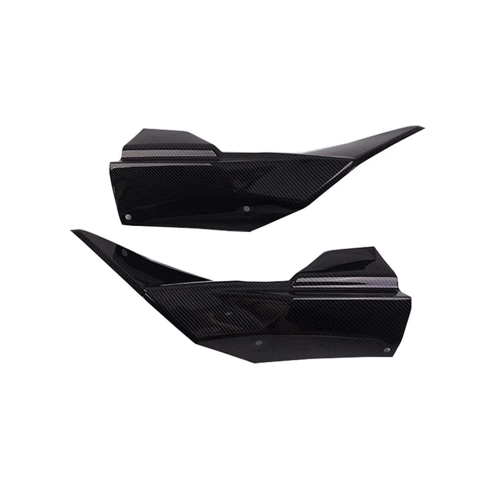 Glossy black Rear Bumper Lip Angle Diffuser Splitter Spoiler Protector Compatible for CHANGAN -Uni-V -UNIV 2022 2023 2024 Car Accessories(Glossy black) von KDMOWHON