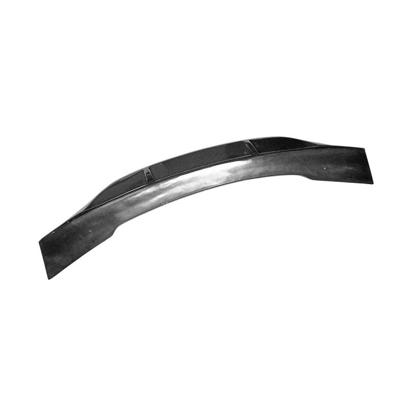 KDMOWHON Kompatibel for Audi A4 B8 2009–2012, Echtkarbonfaser-Heckspoiler, Stoßstange, Lippe, Kofferraumflügel, Kofferraumspoiler, Body-Kits, Außenteile(R Style) von KDMOWHON