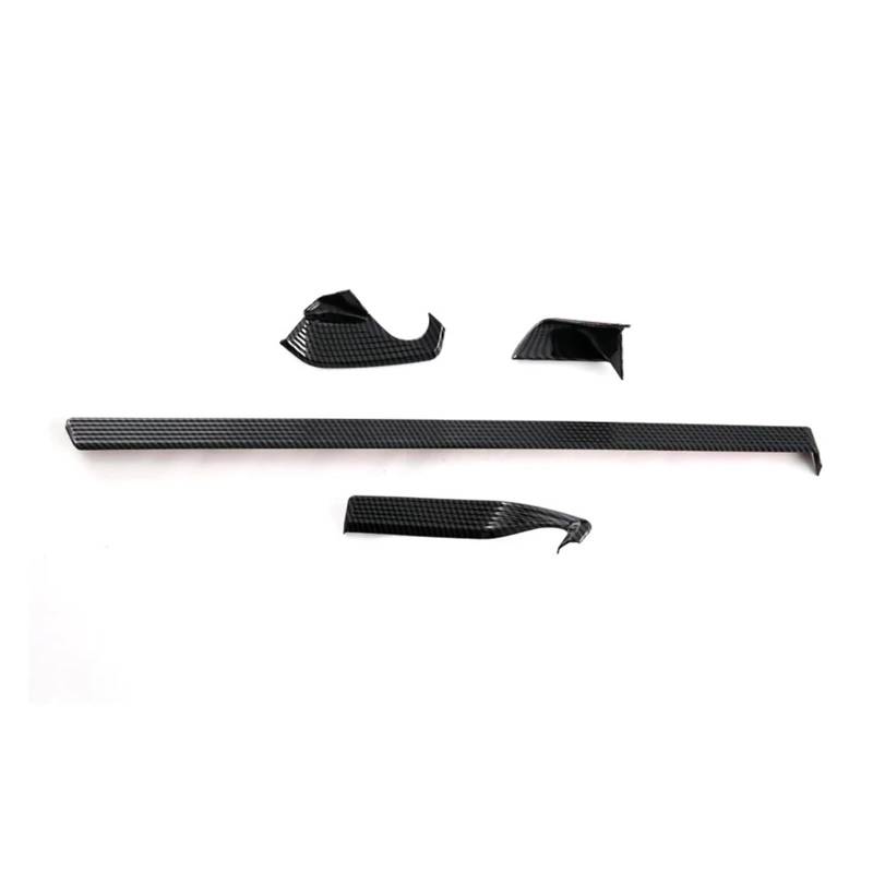 KDMOWHON Kompatibel for Toyota Yaris Cross 2024 2025 Autozubehör ABS Interior Center Control Around Trim Moulding Dekoration Aufkleber von KDMOWHON