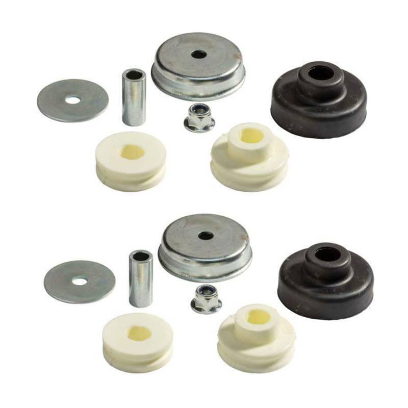 2 Premium Domlager Set hinten oben unten Reparatursatz paßt für kompatibel mit BMW E81 E87 E90 E91 E92 E93 X1 Neu von KDS