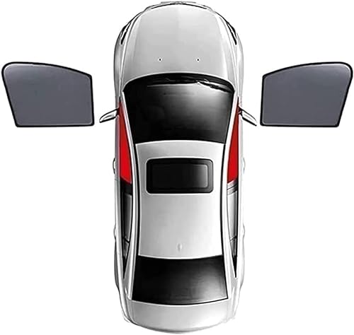 Auto Seitenscheibe Sonnenschutz Zubehör für VW Passat CC Coupe 4-door 2008-2016, UV-Schutz Hitzeschutz Auto Sonnenschutz Seitenscheibe Heckscheiben,A 2-Front Side von KDUSNA