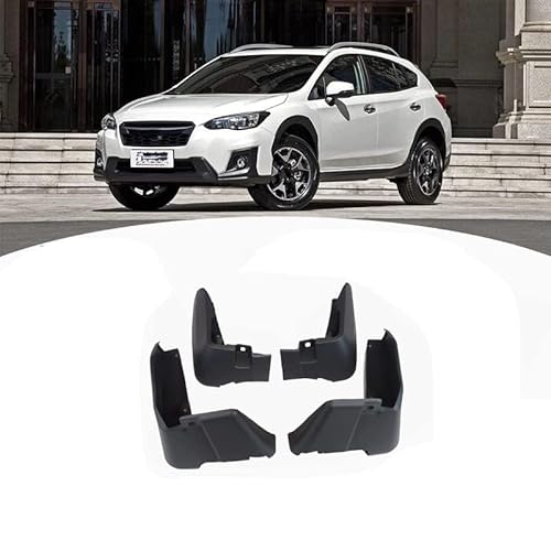 4 Stück Auto Schmutzfänger Kotflügel Vorne und Hinten für Subaru XV 2012-2022, ABS Auto Fender Spritzschutz Schutzbleche Schmutzfänger Set, Kein Bohren NöTig,A/2018-2022 von KEAAN