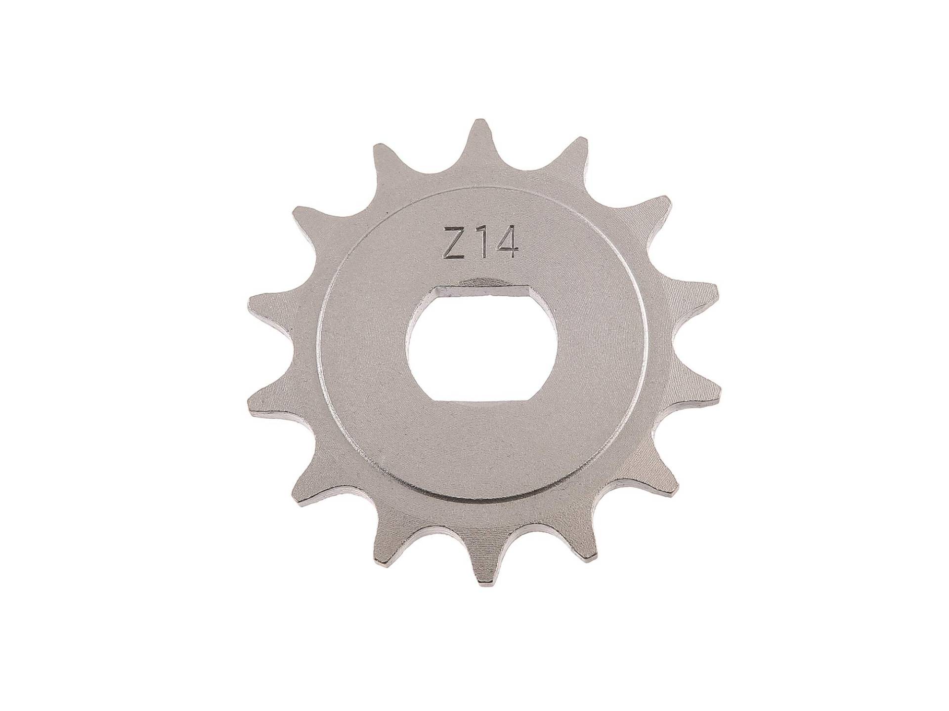 Antriebskettenrad, Ritzel - KR51/2, S51, S70, SR50, SR80 - 14Z - 14Zähne (1.Qualität) von KEBA