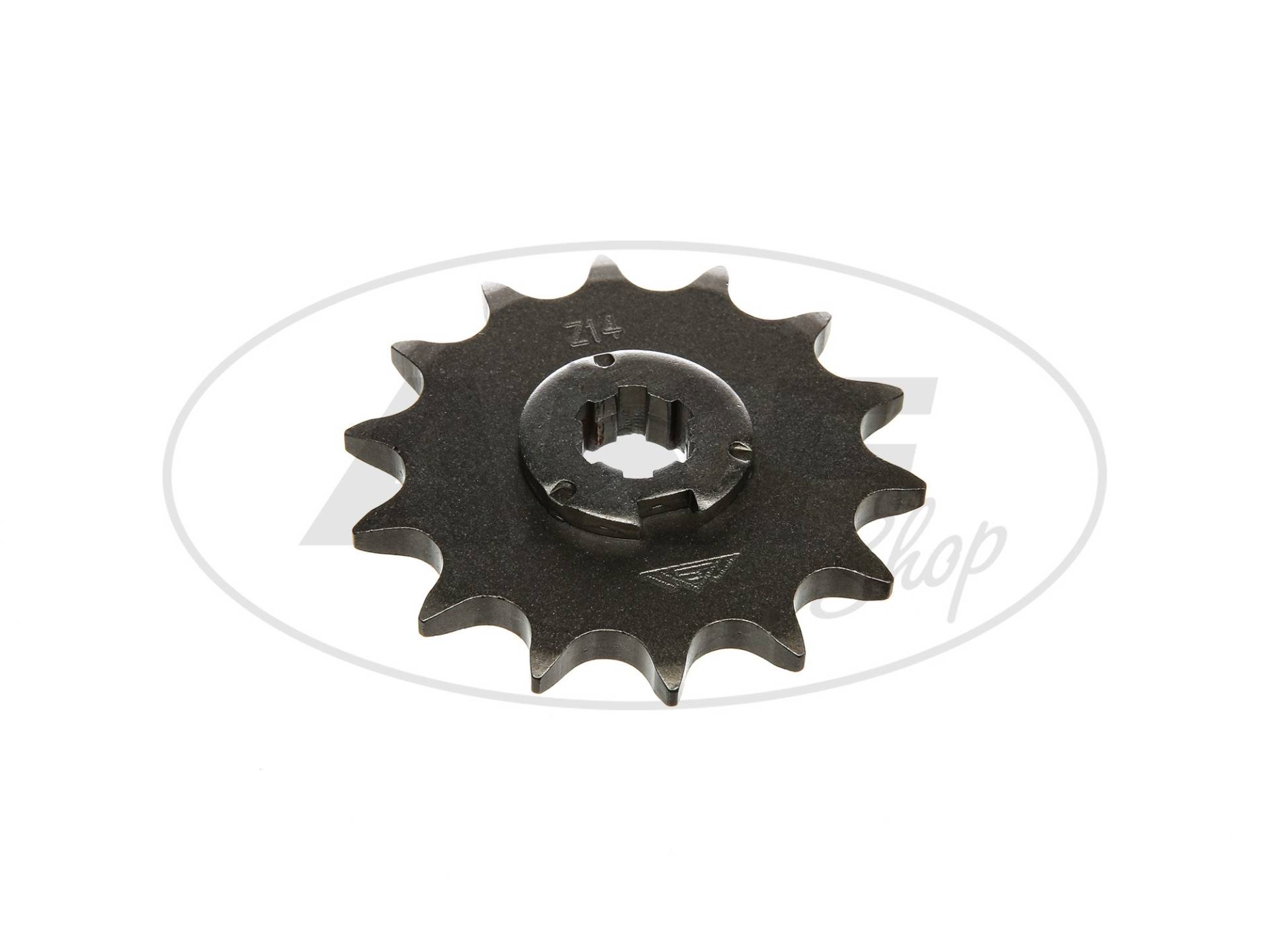 KEBA Ritzel, kleines Kettenrad, 14 Zahn - Simson S50, KR51/1 Schwalbe, SR4-2 Star, SR4-3 Sperber, SR4-4 Habicht von Keba