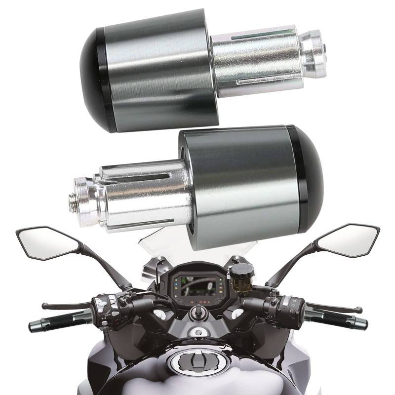 KEEPDSGN 7/8" 22mm-24mm Motorrad Lenkerendkappen, Aluminium Motorrad Lenkerstopfen Kompatibel mit SV650 Bandit GSF 250 GS500F GSXR125 GSXR600 GSXR750 GSXR1000. von KEEPDSGN