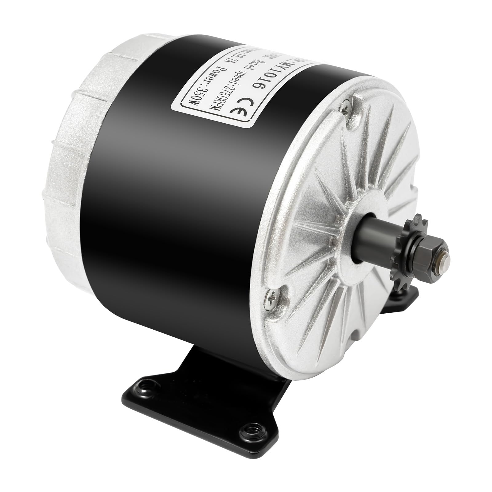 KEESUNG 350W Magnetmotor Permanent Magnet, Gleichstrommotor Elektromotor Generator Elektro Motor Generator Permanentmagnet Elektromotor Generator Windrad Stromerzeugung für Windturbine (24V) von KEESUNG