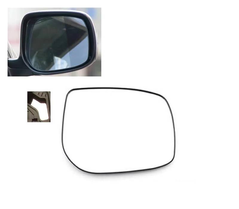 Außenspiegel Glas Ersatz-Außenspiegel Für Autos, Reflektierende Linsen, Rückspiegelgläser, Glas Für Toyota Für Corolla Für EX 2007 2008 2009 2010 2011 2012 2013 Rückspiegelglas(Right no h) von KEFFUBPG