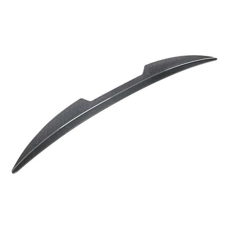 Auto Heckspoiler ABS Auto Hinten Stamm Dach Spoiler Extensions Klappen Flügel Für VW Für ID.3 2019 2020 2021 2022 2023 Glanz Schwarz Tuning Body Kits Spoiler Flügel(Carbon Look) von KEFFUBPG