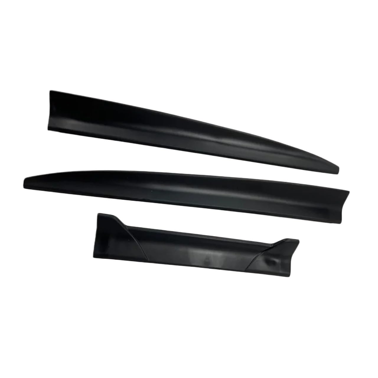 Auto Heckspoiler Auto Universal Hinten Flügel Stamm Dach Spoiler Limousine Fließheck DIY Länge Für Clio 4 Für Passat B8 Für A3 Für A6 C7 Spoiler Flügel(Style 1 matt Black) von KEFFUBPG