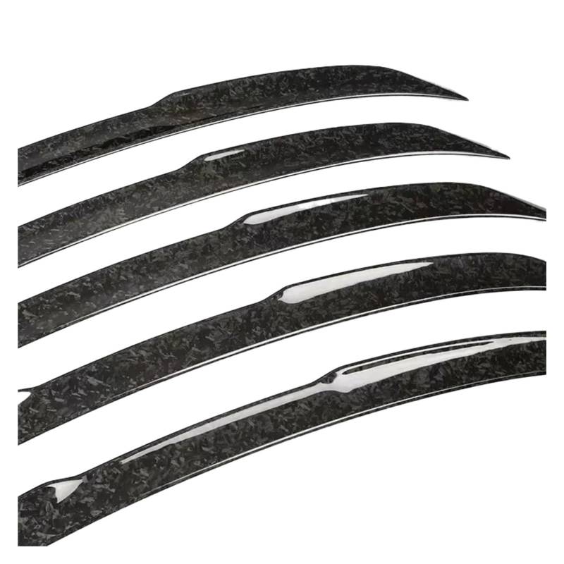 Auto Heckspoiler Für G80 G20 Für M3 2021 2022 2023 Dry Carbon Fiber Auto Hinten Stamm Deckel Lip Body Kit Spoiler Flügel Geschmiedet Carbon Tuning Außen Zubehör Spoiler Flügel(Forged Carbon) von KEFFUBPG