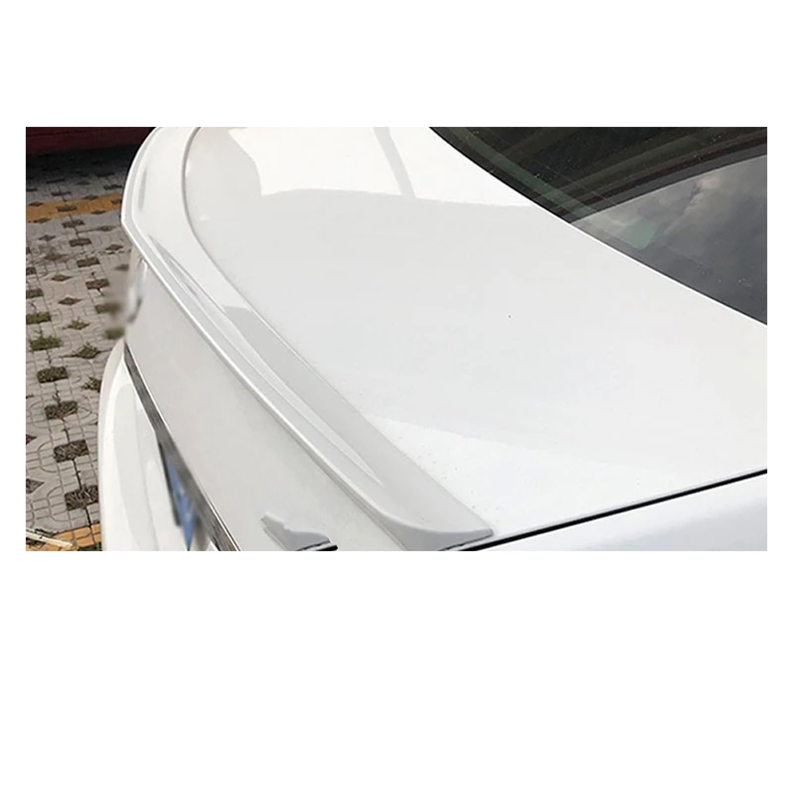 Auto Heckspoiler Hinten Stamm Deckel Boot Ducktail Lip Spoiler Flügel Für Benz E Klasse W212 E200 E260 E300 2008 2009 2010 2011 2012 2013 2014 2015 Auto Zubehör Teile Spoiler Flügel(Weiß) von KEFFUBPG