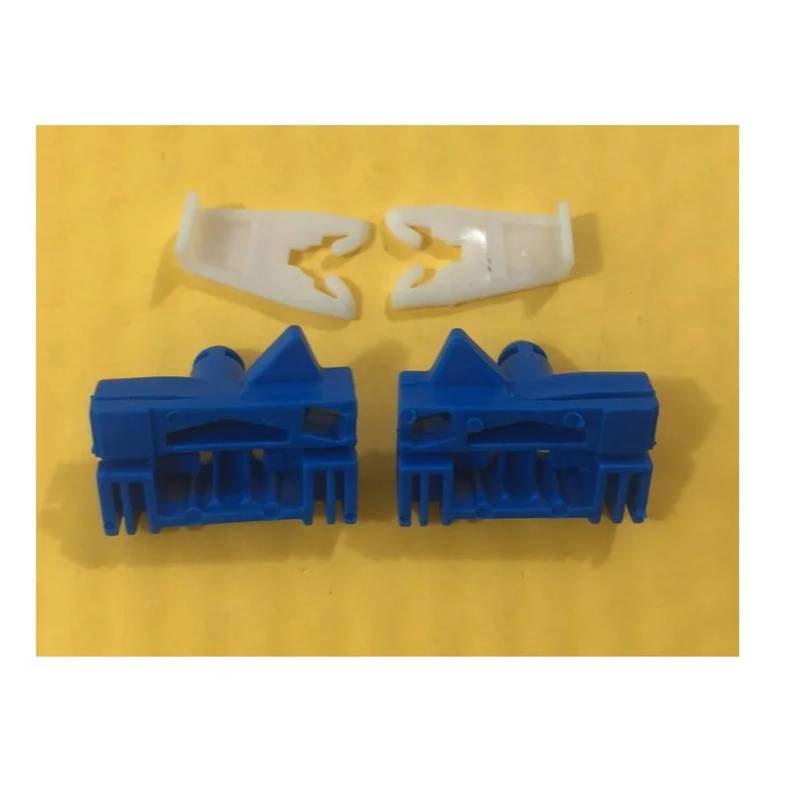 Fensterheber X1 Set Fensterheber Reparatursatz Clip Slider Vorne Rechts/Links Für CLIO II 2 1998-2005 2006 2007 2008 2009 2010 2011 2012 2013 2014 2015 2016 Elektrischer Fensterheber von KEFFUBPG