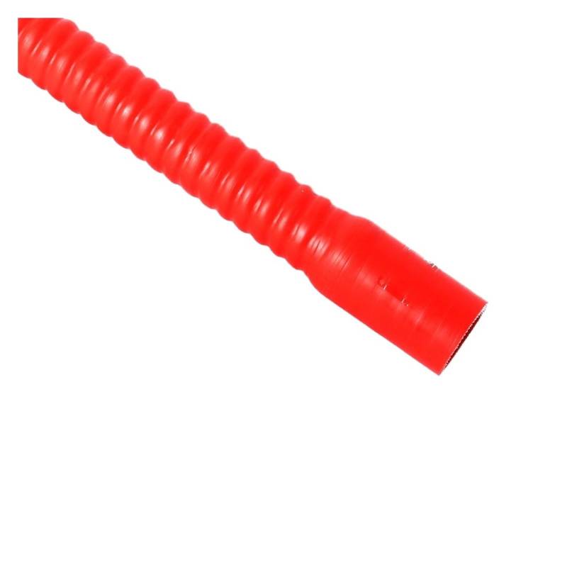 Luftansaugschlauch Länge 30 cm ID 32 34 36 38 51 Mm Flexibler Silikonschlauch Kühlerrohr Für Lufteinlass Hochdruck-Gummi-Joinerrohr Auto Ansaugschlauch(30CM-RD-ID 32mm) von KEFFUBPG