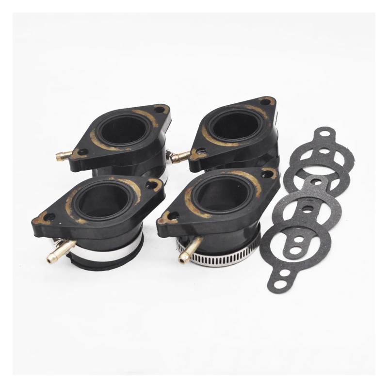 Motorrad Teile Vergaser Ansaugstutzen Interface Boot Set for XJ550 Maxim XJ550R Seca 1981-1983 Carburateur von KEHHZUHL