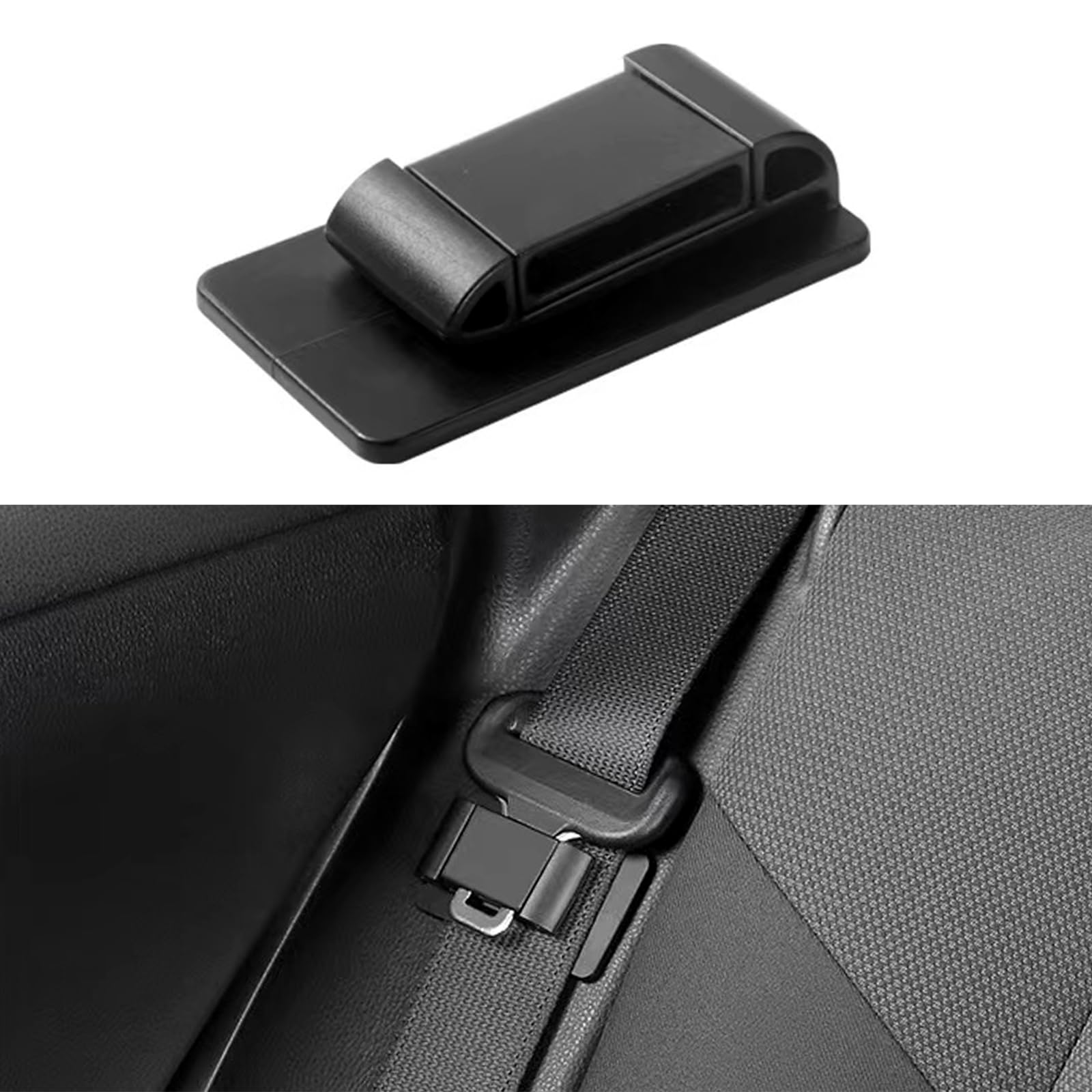 Auto Sicherheitsgurt Schnalle Clip,Auto Sicherheitsgurt Schnalle Halter,Auto Sicherheitsgurt Stowage Adjuster Schwarz von KEQKEV