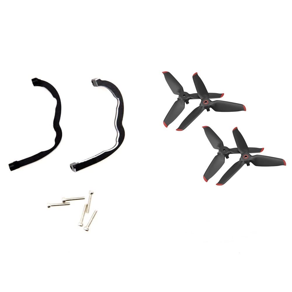 UAV For D FPV Combo Stoßfänger Drohne Kamera Top Schutzstange Schutzleiste Anti-Kollision Aluminiumlegierung Zubehör Spielzeug(Dark Khaki) von KESKPAMH