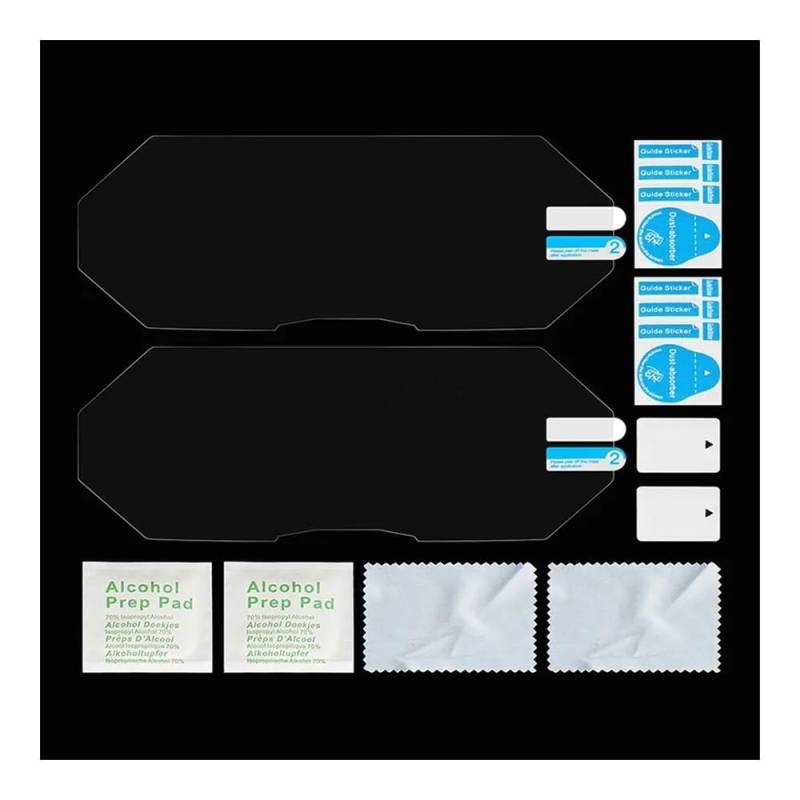 Armaturenbrett Schutzfolie Motorrad-Instrumententafel, Kratzschutzfolie, Displayschutzfolie, passend für Ya&maha MT07 FZ-07 Tracer 7 GT 2021–2022 von KEYGODSAY