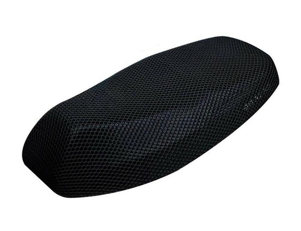 Motorrad Sitzbezug Anti-Rutsch-Kissen Polyester 3D Mesh Net Atmungsaktives Mesh Sitzbezug Motorrad Roller Atmungsaktiver Sitzbezug von KEYGODSAY