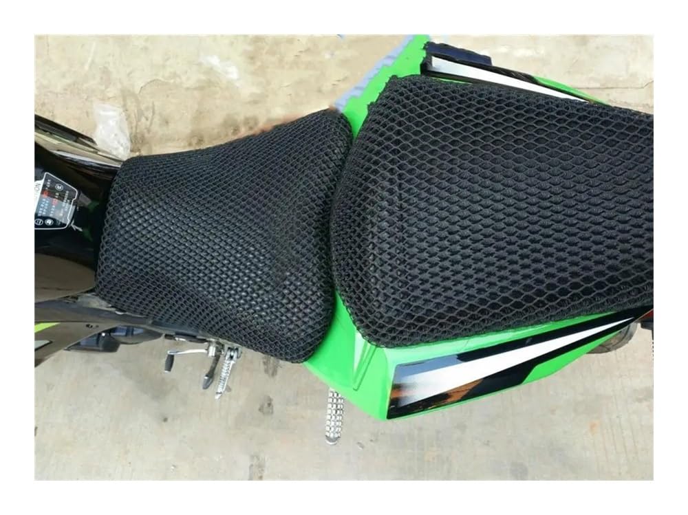 Motorrad Sitzbezug Motorrad-Sonnenschutz-Sitzbezug, verhindert, DASS Sich der Rollersitz aufwärmt, Wärmedämmung, Kissenbezug für Ka&wasaki ZX6R ZX-6R ZX 6R von KEYGODSAY