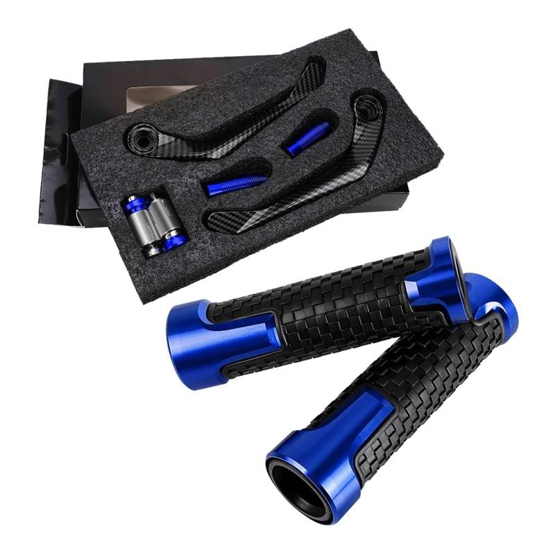 Bremskupplungshebelschutz Für 2009-2018 2019 FZ16 Motorrad Bremskupplungshebel Schutzfolie Anti-Fall Bremsen Handschutz Schutz(Blue 1 Set) von KFHBNI