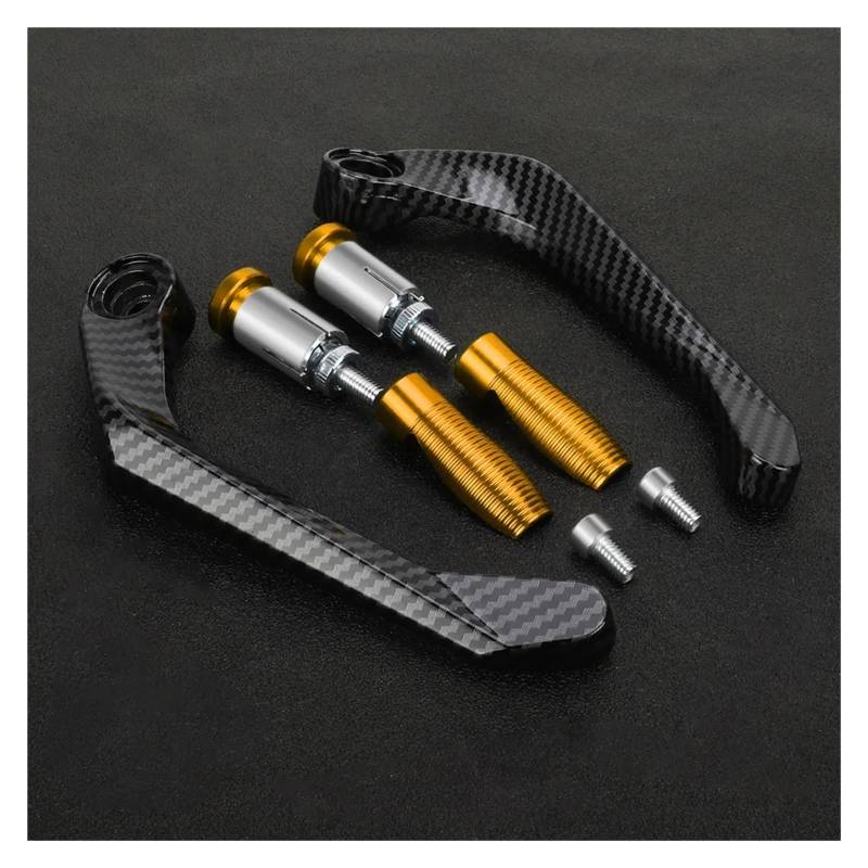 Bremskupplungshebelschutz Für 790 1100 Adventure S/X ADV 22 Mm Universal Motorrad Zubehör Lenker Griffe End Bremse Kupplung Hebel Schutz Schutz(Glod) von KFHBNI