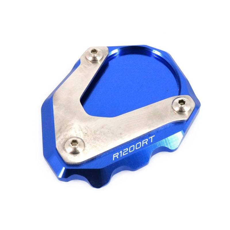 Motorrad-Seitenständerplattenpolster Für R1200RT 04-13 R1200ST 03-07 Motorrad CNC Kickstand Fuß Seitenständer Verlängerung Pad Stützplatte Vergrößern Ständer(R1200RT-Blue) von KFHBNI