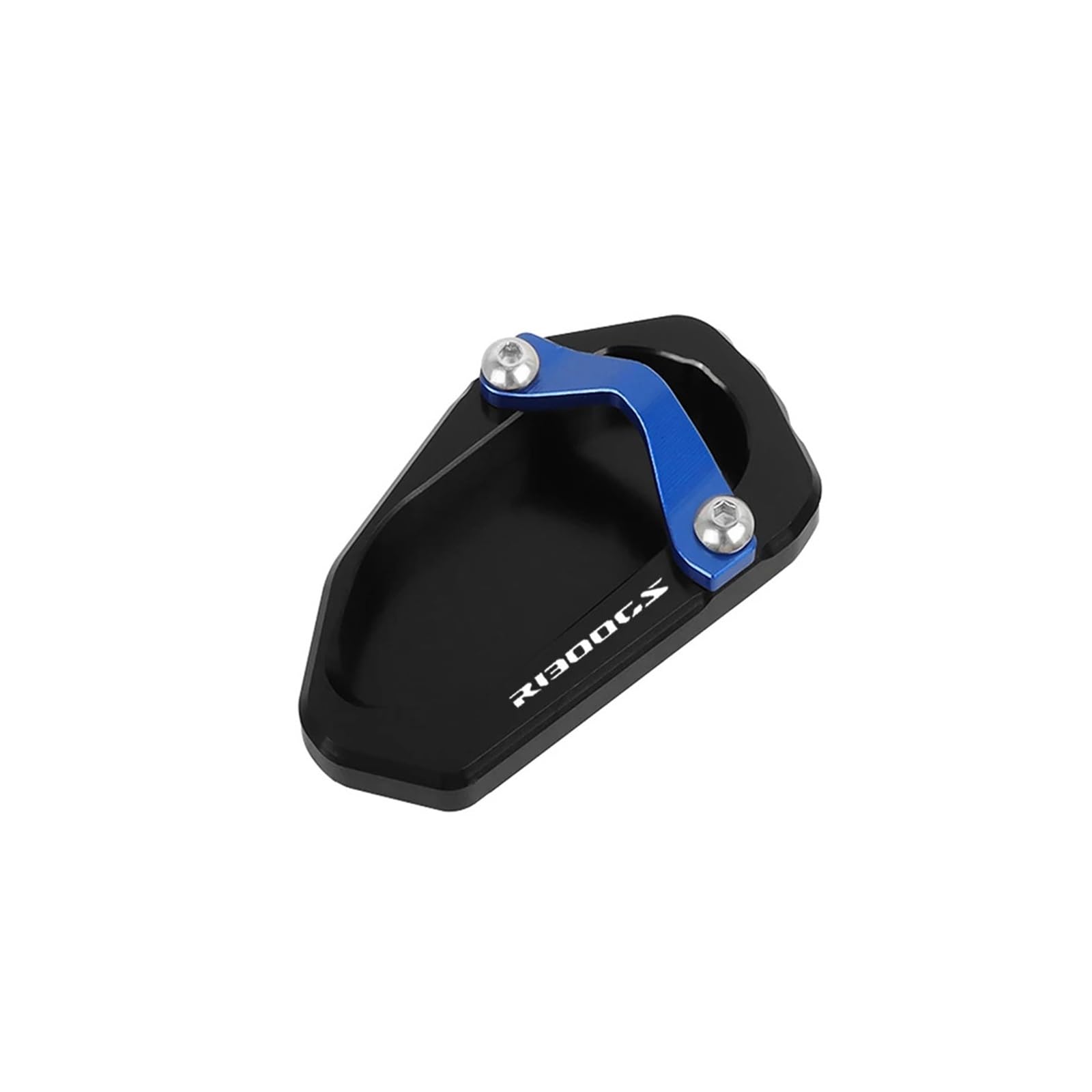 Motorrad-Seitenständerplattenpolster Für R1300GS 2023 2024 Seitenständer-Stützplatte Vergrößerungspad Motorrad CNC Kickstand-Verlängerungsplatte(Blue-R1300GS) von KFHBNI