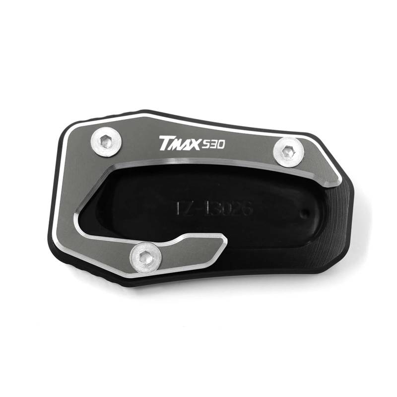 Motorrad-Seitenständerplattenpolster Für T-Max 560 TMAX 530 SX DX TECH MAX 2017-2022 Motorrad Kickstand Fuß Seitenständer Verlängerung Pad Stützplatte(Tmax 530 Titanium) von KFHBNI