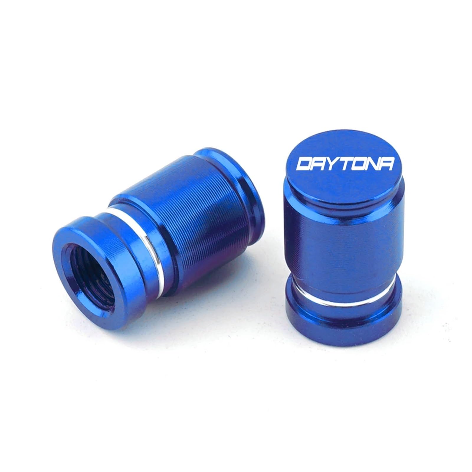 Reifenventilkappen Für Daytona 600 650 675 675R 1000 765 Motorrad CNC Zubehör Rad Reifen Ventil Air Port Stem Abdeckung Kappe Stecker(Blue) von KFHBNI