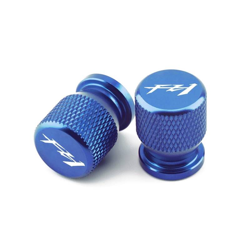 Reifenventilkappen Für FZ1 FZ6 FZ600 FZ6R FZ8 Motorrad CNC Zubehör Rad Reifen Teile Ventil Stem Caps Abdeckung(Blue) von KFHBNI