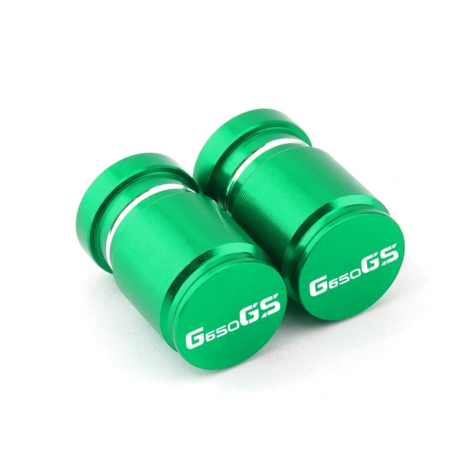 Reifenventilkappen Für G650GS G650 2011-2018 Motorrad CNC Zubehör Rad Reifen Ventil Air Port Stem Abdeckung Kappe Stecker(Green) von KFHBNI