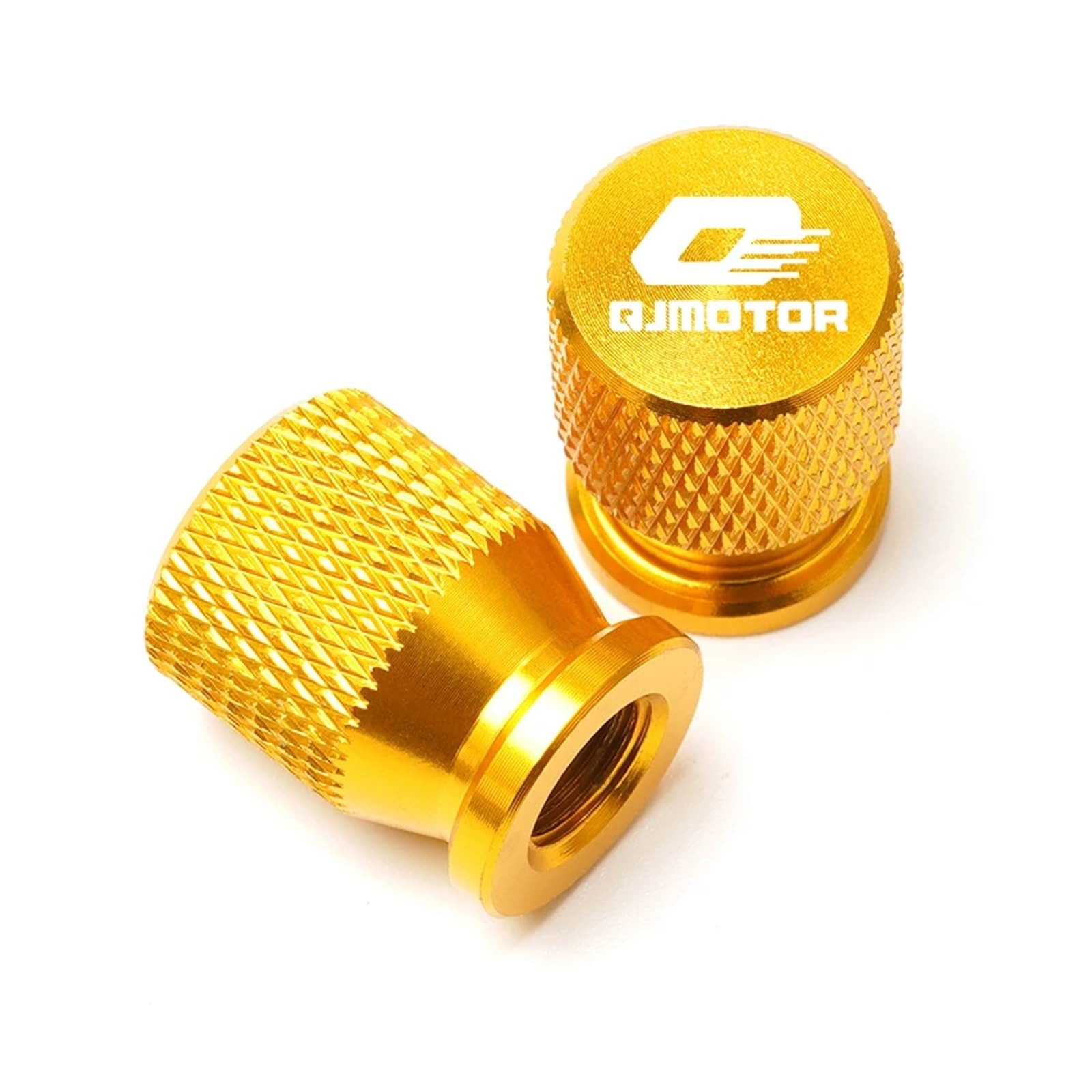 Reifenventilkappen Für QJ Motor SRT Srk 650 800 S 500S S800 800X 800SX 800SRT 800X Motorrad Reifen Ventil Air Port stem Cap Abdeckung CNC Teile(Gold) von KFHBNI