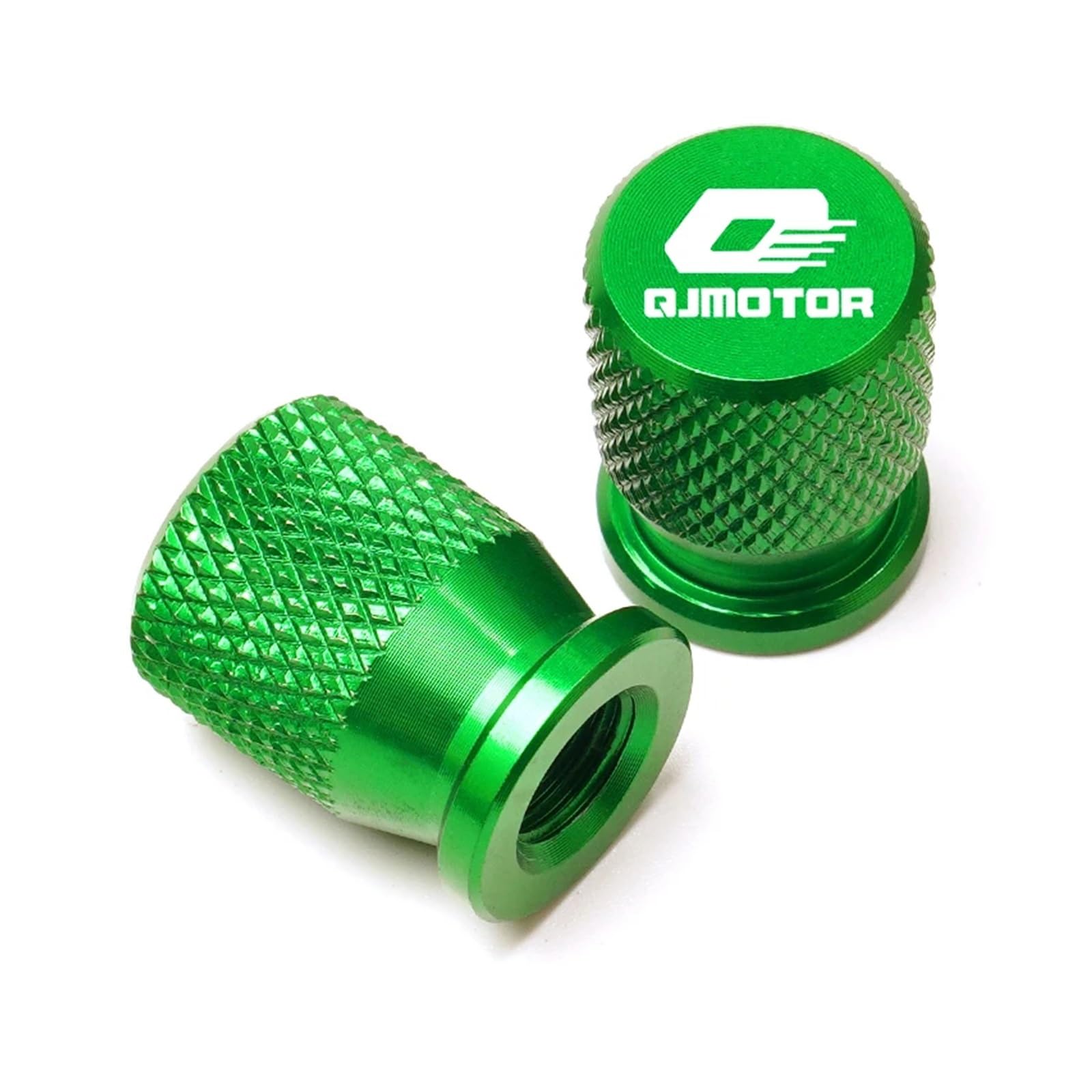 Reifenventilkappen Für QJ Motor SRT Srk 650 800 S 500S S800 800X 800SX 800SRT 800X Motorrad Reifen Ventil Air Port stem Cap Abdeckung CNC Teile(Green) von KFHBNI