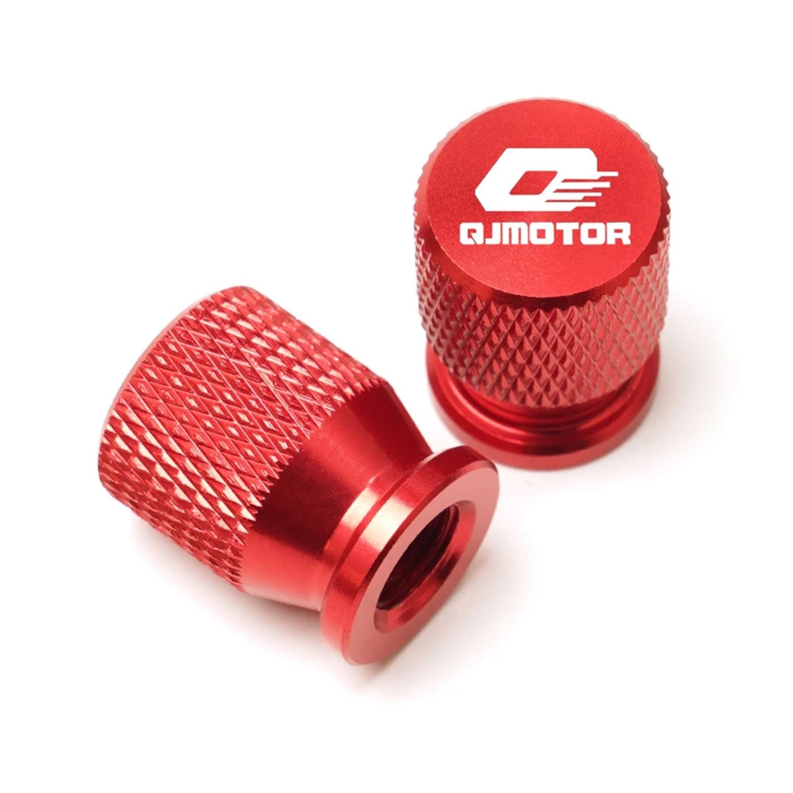 Reifenventilkappen Für QJ Motor SRT Srk 650 800 S 500S S800 800X 800SX 800SRT 800X Motorrad Reifen Ventil Air Port stem Cap Abdeckung CNC Teile(Red) von KFHBNI