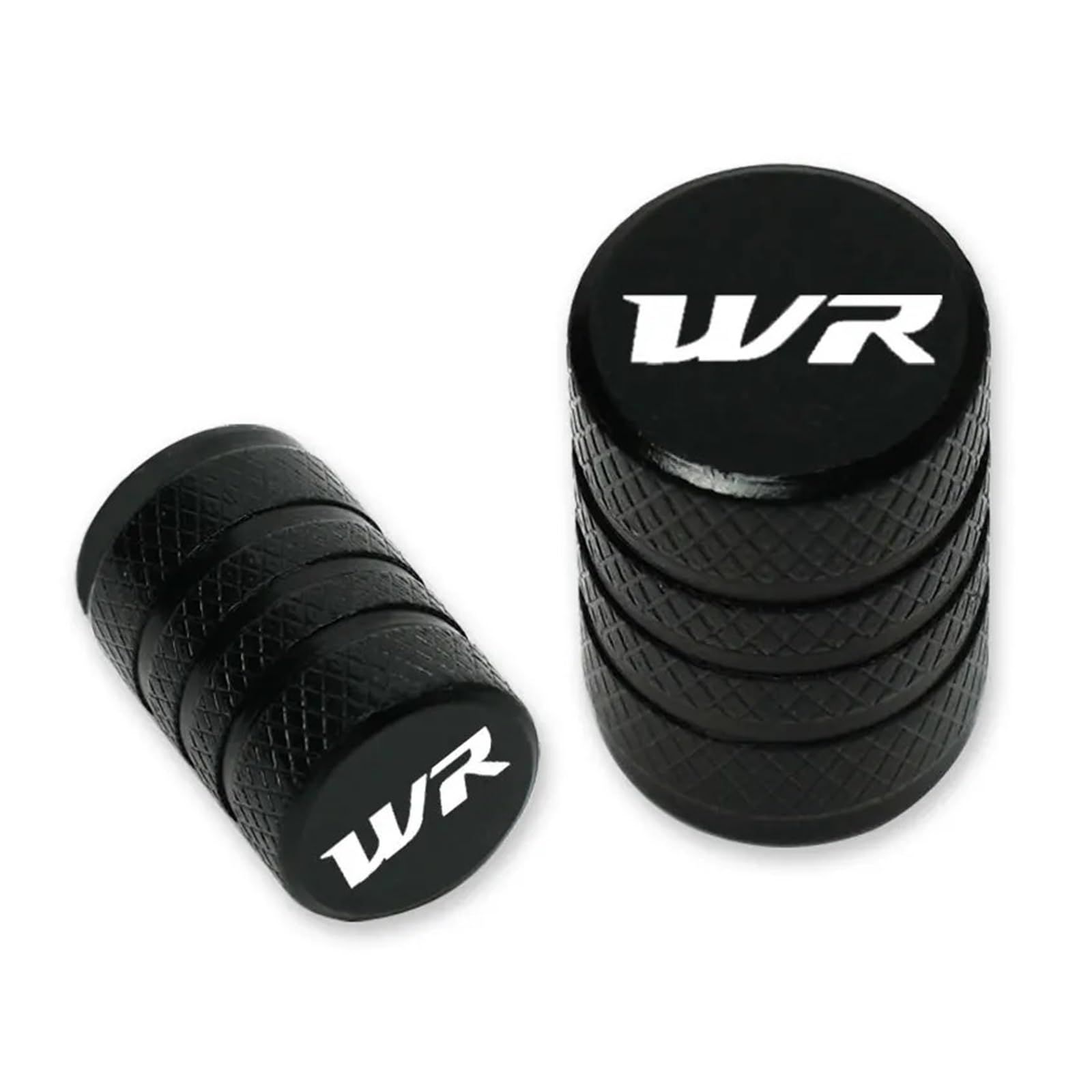 Reifenventilkappen Für WR250F WR250R WR250X Motorrad Reifen Ventil Air Port Stem Abdeckung Kappe Stecker(Black) von KFHBNI