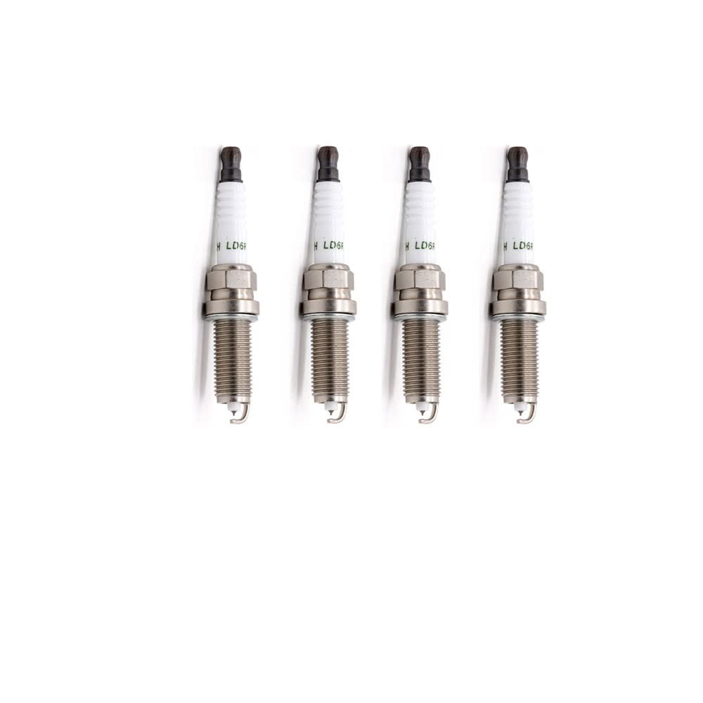 auto-zündkerzen Zündkerze Iridium Platinum LD6RTIP Zündanlage Autozubehör auto-zündkerzenschlüissel(4 pieces LD6RTIP) von KFHJHUSD