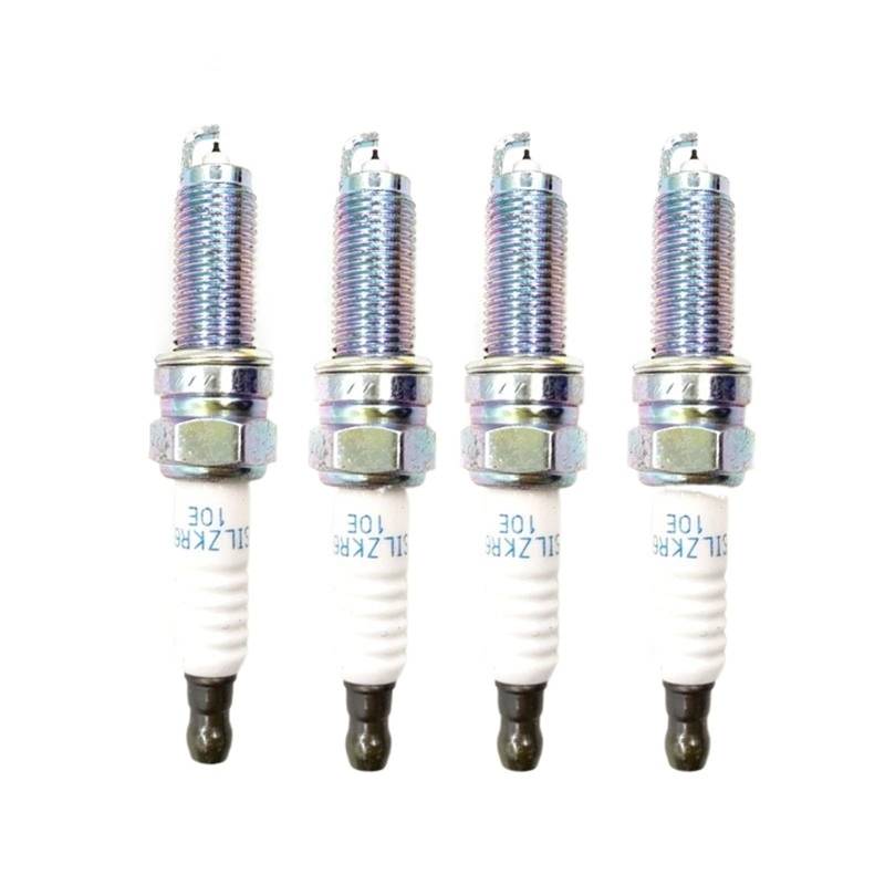 4/6PCS Iridium 18846-10060 1884610060 SILZKR6B10 Neue Zündkerze, kompatibel mit Hyundai Accent, kompatibel mit Kia, kompatibel mit Rio, kompatibel mit Soul 1.6 Zündkerze Solides Terminal(4PCS) von KFJFDHES