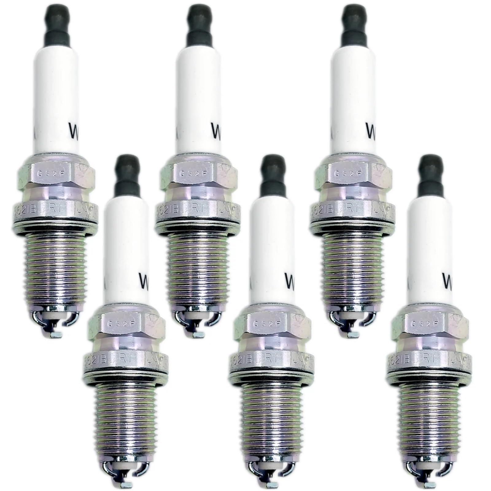 4–8 Stück Lase Platinum Zündkerze 101905621B PFR6W-TG 5547 kompatibel mit Audi A5 A6 A8 Q7 S5 S6 S8 VW Touareg 4.2L V8 Zündkerze Solides Terminal(6pcs Spark Plug) von KFJFDHES