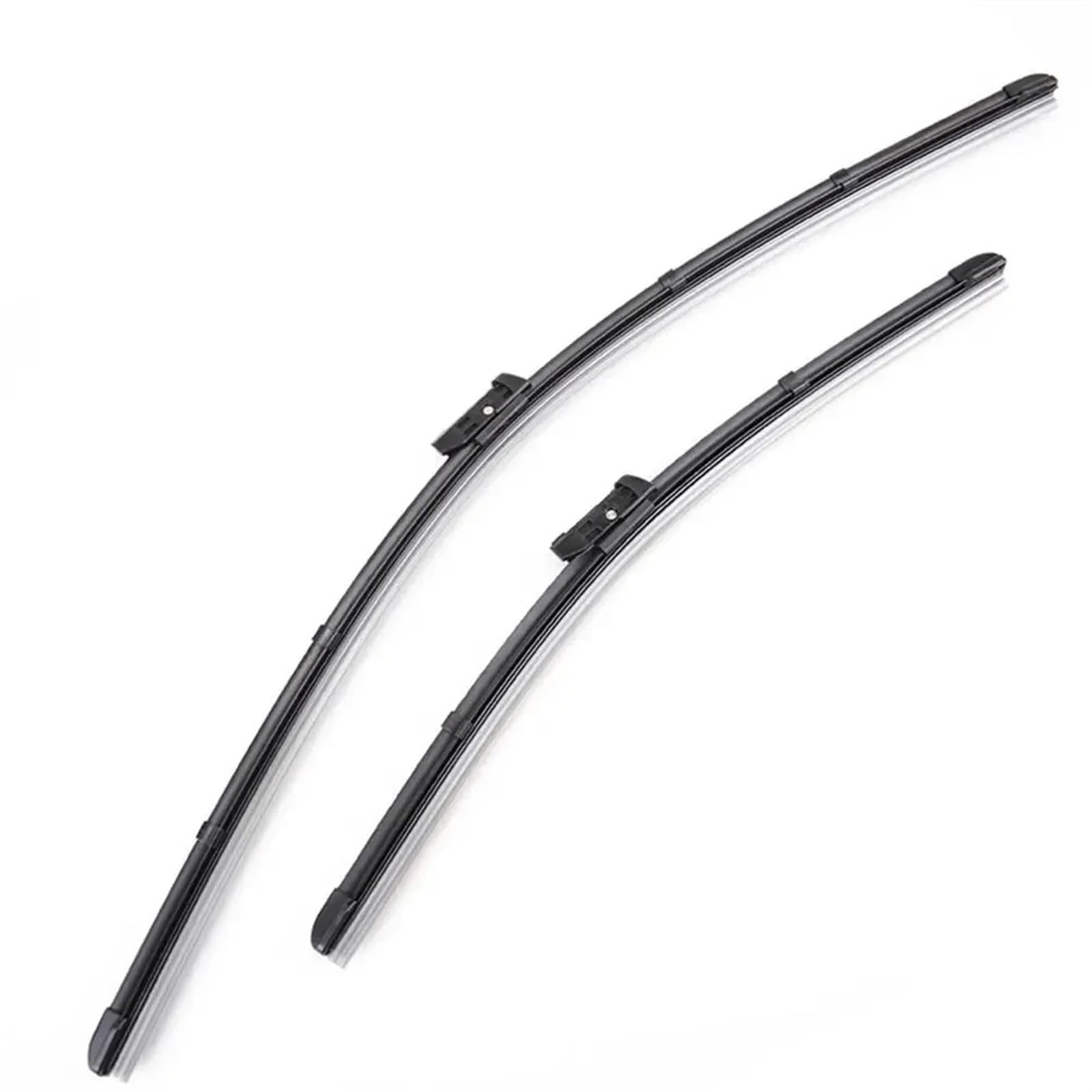 Auto-Wischerblätter/Passend for Volkswagen VW Eos Cabrio 1F7 1F8 2006 2007 2008 2009 2010 2011 2012 2013 Doppelte Gummi-Scheibenwischerblätter Car Windscreen Wiper(Black,Eos 2006-2013) von KFJFDHES